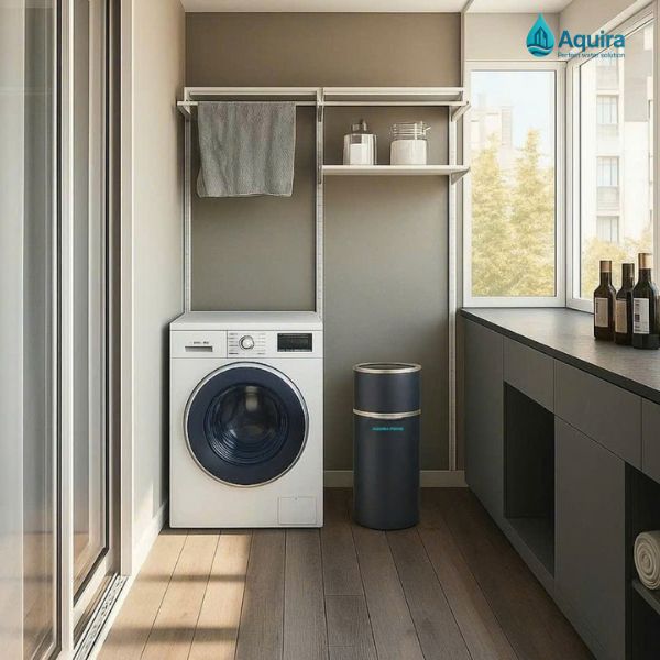 Công nghệ lọc bằng than hoạt tính giúp nước trong hơn, giảm clo, kim loại nặng và chất độc, đồng thời bảo vệ làn da, sức khỏe và thiết bị gia đình.