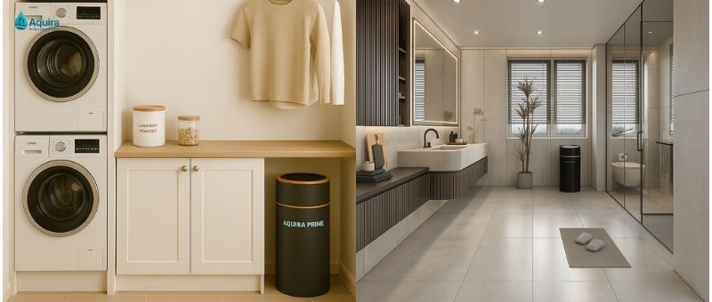 Lọc nước thiết kế nhỏ gọn, tinh tế