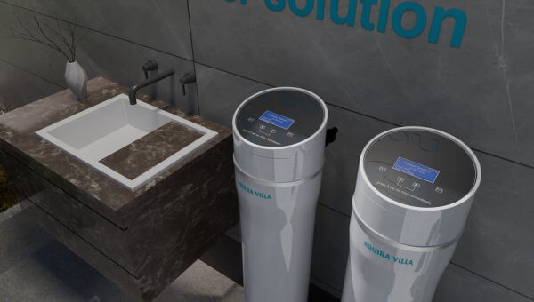 Hệ thống lọc tổng giúp loại bỏ kim loại nặng, cặn đá vôi, vi khuẩn… mang đến nguồn nước an toàn tuyệt đối cho sức khỏe gia đình trong không gian sang trọng.