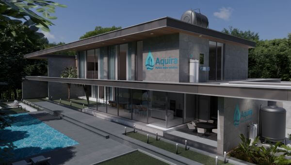 Hệ thống lọc tổng được áp dụng hiệu quả cho các biệt thự ven sông, villa nghỉ dưỡng, hồ bơi và tiểu cảnh, xử lý triệt để nước máy hoặc giếng khoan phèn nặng.