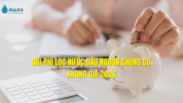 chi phí lọc nước đầu nguồn chung cư