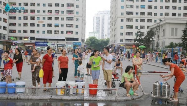 Các vấn đề nguồn nước sinh hoạt tại chung cư cao cấp
