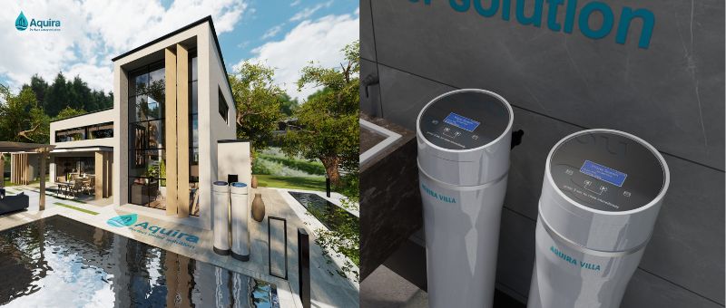 khi sử dụng lọc tổng, nước sinh hoạt được cấp tươi sạch, an toàn hơn khi sử dụng