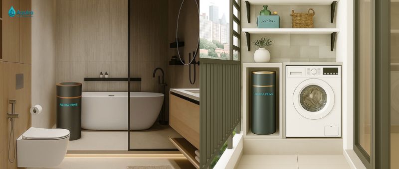 Model Prime 1 tối ưu cho căn hộ diện tích nhỏ, đáp ứng nhu cầu nước sinh hoạt cơ bản, tiết kiệm không gian mà vẫn đảm bảo chất lượng nước sạch tinh sạch.