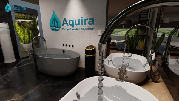 Căn hô 1 phòng tắm cũng nên sử dụng lọc tổng để trải nghiệm sinh hoạt của gia đình được tốt nhất