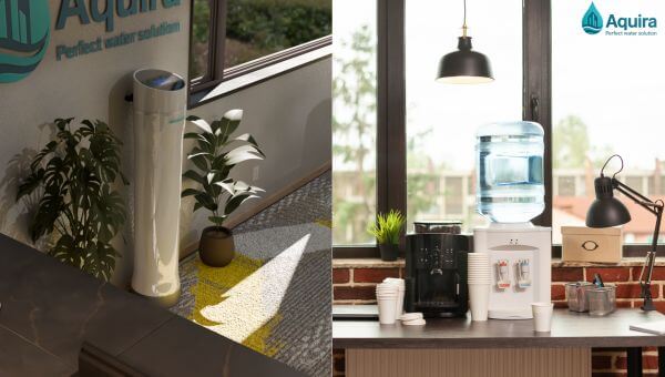 Hai giải pháp lọc nước này khác nhau về cách tiếp cận: một xử lý toàn bộ nguồn nước sinh hoạt, một tập trung cải thiện chất lượng nước tại điểm sử dụng cụ thể.