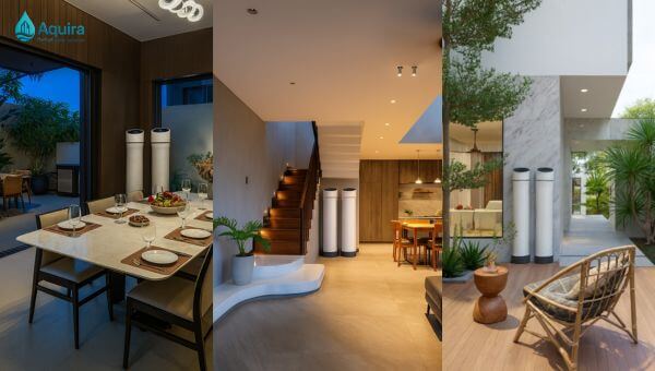 Giải pháp lọc tổng cao cấp giúp biệt thự sở hữu nguồn nước sạch ổn định, loại bỏ cặn, mùi và tạp chất, phù hợp tiêu chuẩn nước sinh hoạt an toàn.