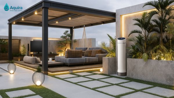 Lắp lọc tổng giúp biệt thự duy trì nguồn nước sạch ổn định, tránh tái nhiễm khuẩn từ bể chứa và đảm bảo trải nghiệm sinh hoạt đúng tiêu chuẩn cao cấp.