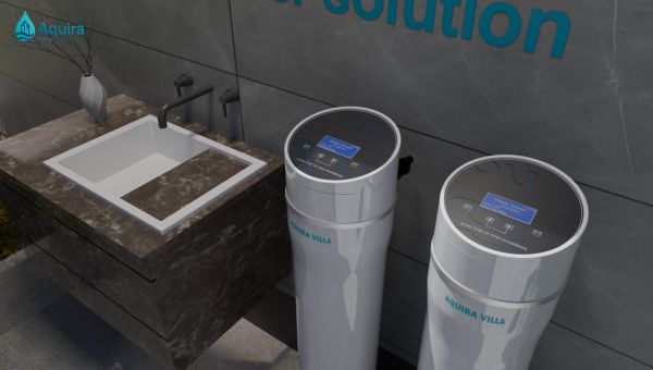 Hệ lọc tổng giúp nước tắm mềm hơn, thiết bị bền hơn và không gian luôn sạch bóng, góp phần nâng chuẩn tiện nghi và giữ trọn sự sang trọng của biệt thự.