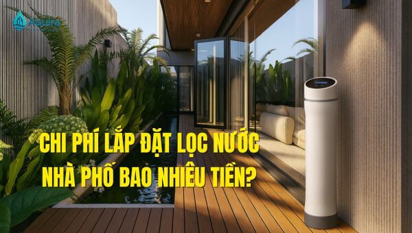 Chi phí lắp đặt lọc nước nhà phố