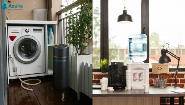 Nhà ở cao cấp thường lựa chọn giữa hệ thống lọc tổng đầu nguồn toàn diện hoặc giải pháp lọc từng điểm lắp rời theo khu vực sử dụng.