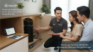 Chuyên gia Aquira tư vấn tận tâm giải pháp lọc nước sạch cho gia đình bạn.