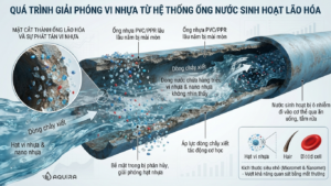 Hạt vi nhựa từ ống nước mài mòn và tầm quan trọng của việc lắp đặt hệ thống lọc tổng căn hộ Aquira