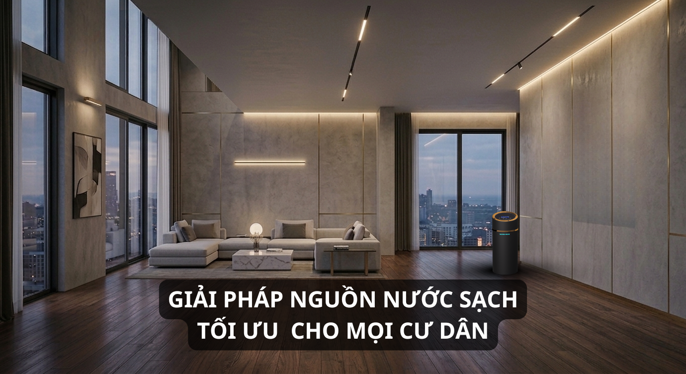 Lọc nước chung cư Aquira: Giải pháp lọc nước sạch toàn diện