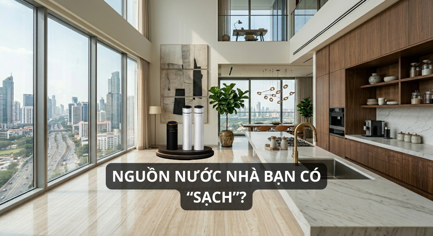 Lọc nước đầu nguồn: Bí quyết giữ nguồn nước tinh khiết tại căn hộ