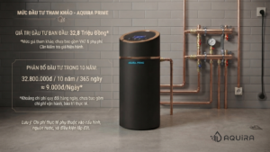 Aquira Prime lắp đặt tại khu vực kỹ thuật căn hộ