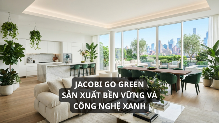 Jacobi Go Green Hành trình hướng đến sản xuất bền vững