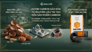 Jacobi carbon gáo dừa từ nguyên liệu tái tạo