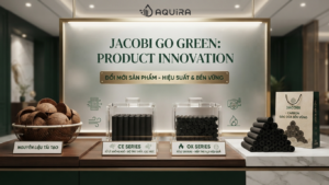 Sản phẩm carbon gáo dừa trong Jacobi Go Green