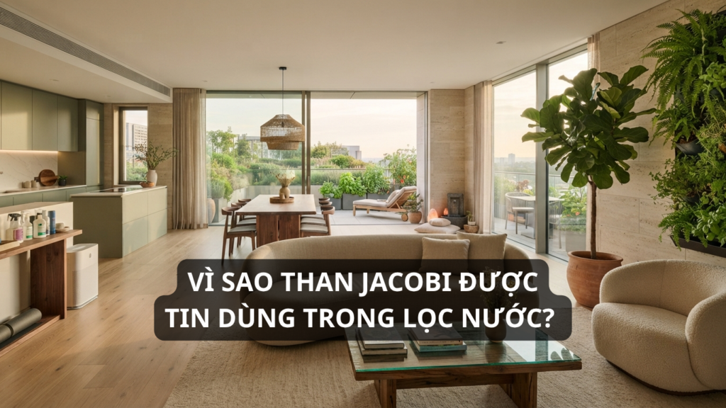 Vì sao than lọc Jacobi được lựa chọn trong hệ thống lọc tổng