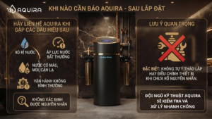Aquira kiểm tra hệ thống