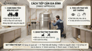Kiểm tra bồn chứa để kiểm soát nước