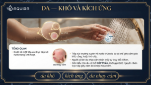 Da tiếp xúc bị da khô, ngứa hoặc kích ứng.