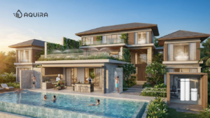 Các điểm sử dụng nước trong một công trình villa.
